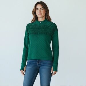 DSG Top Womens Small Green Momentum Seamless Cropped Moisture Wicking Activewear